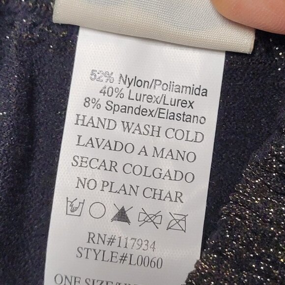 Gold Stretch Pants Tights or Leggings - Size Petite or Small - Picture 12 of 14